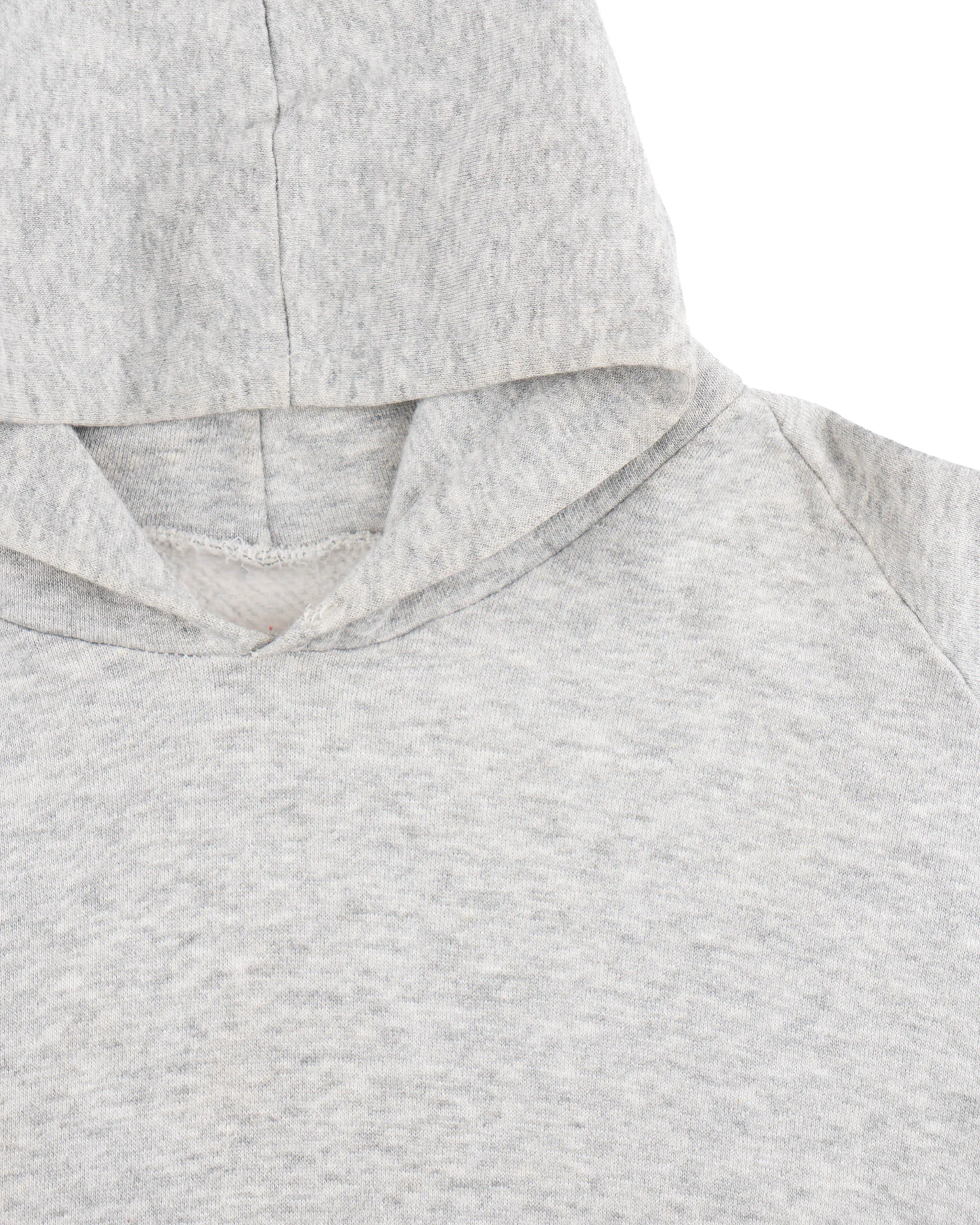 70’s Grey Raglan Hoodie - Small