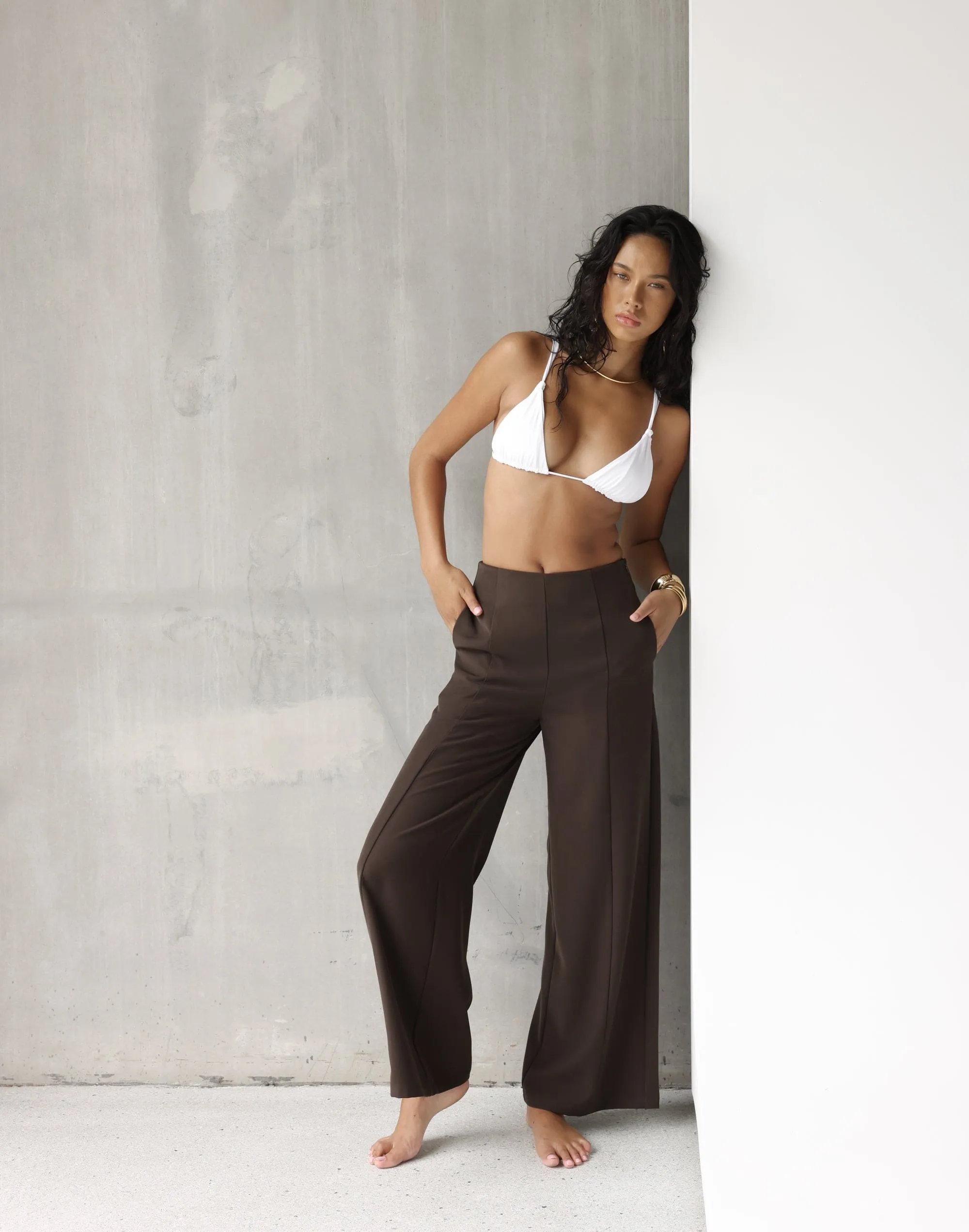 Alexander Pants (Dark Coffee)