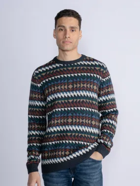 All-over print pullover Sparta