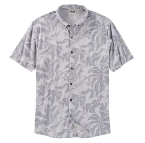 Anza Monstera Print Button-Down Shirt