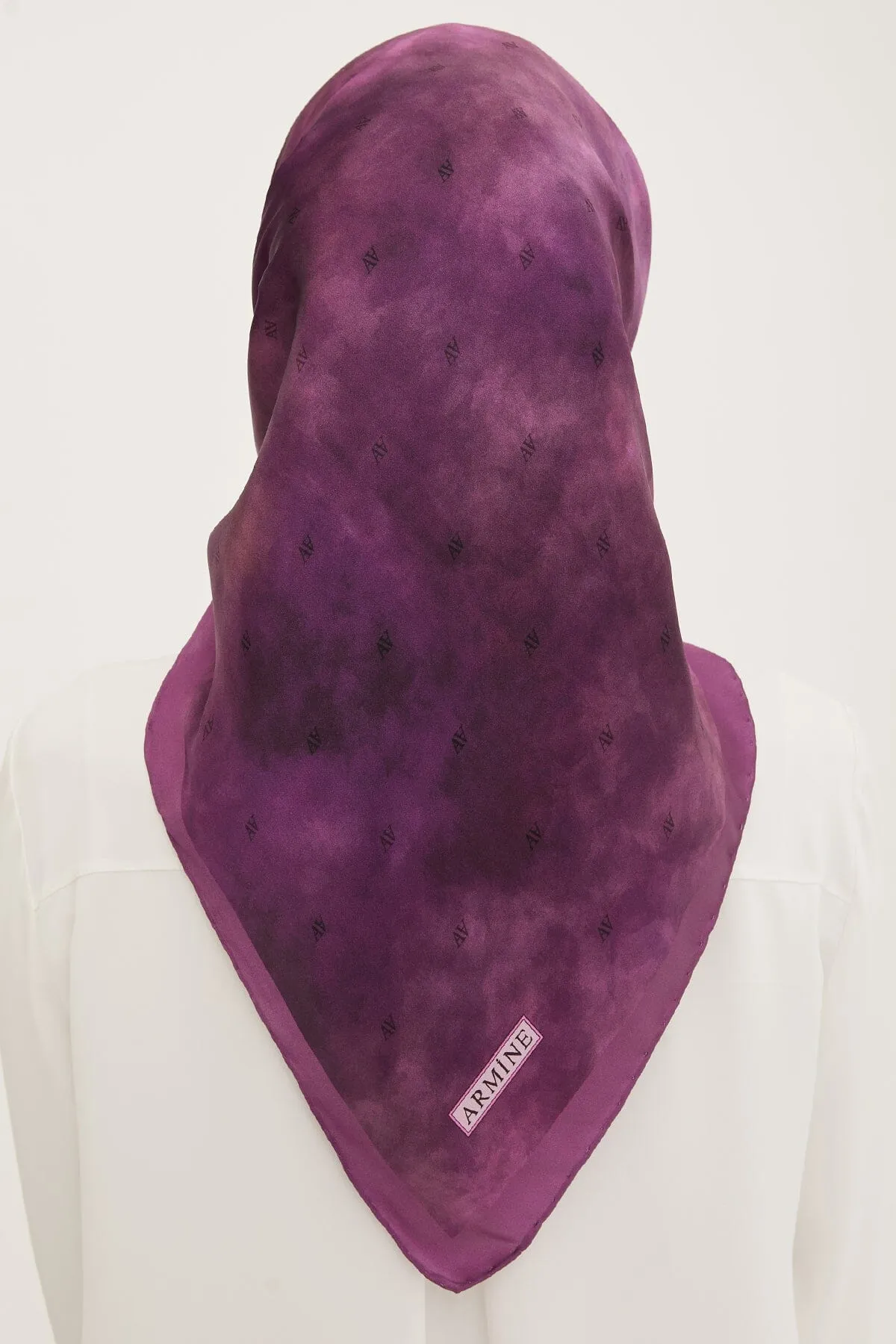 Armine Claudia Silk Twill Scarf #4