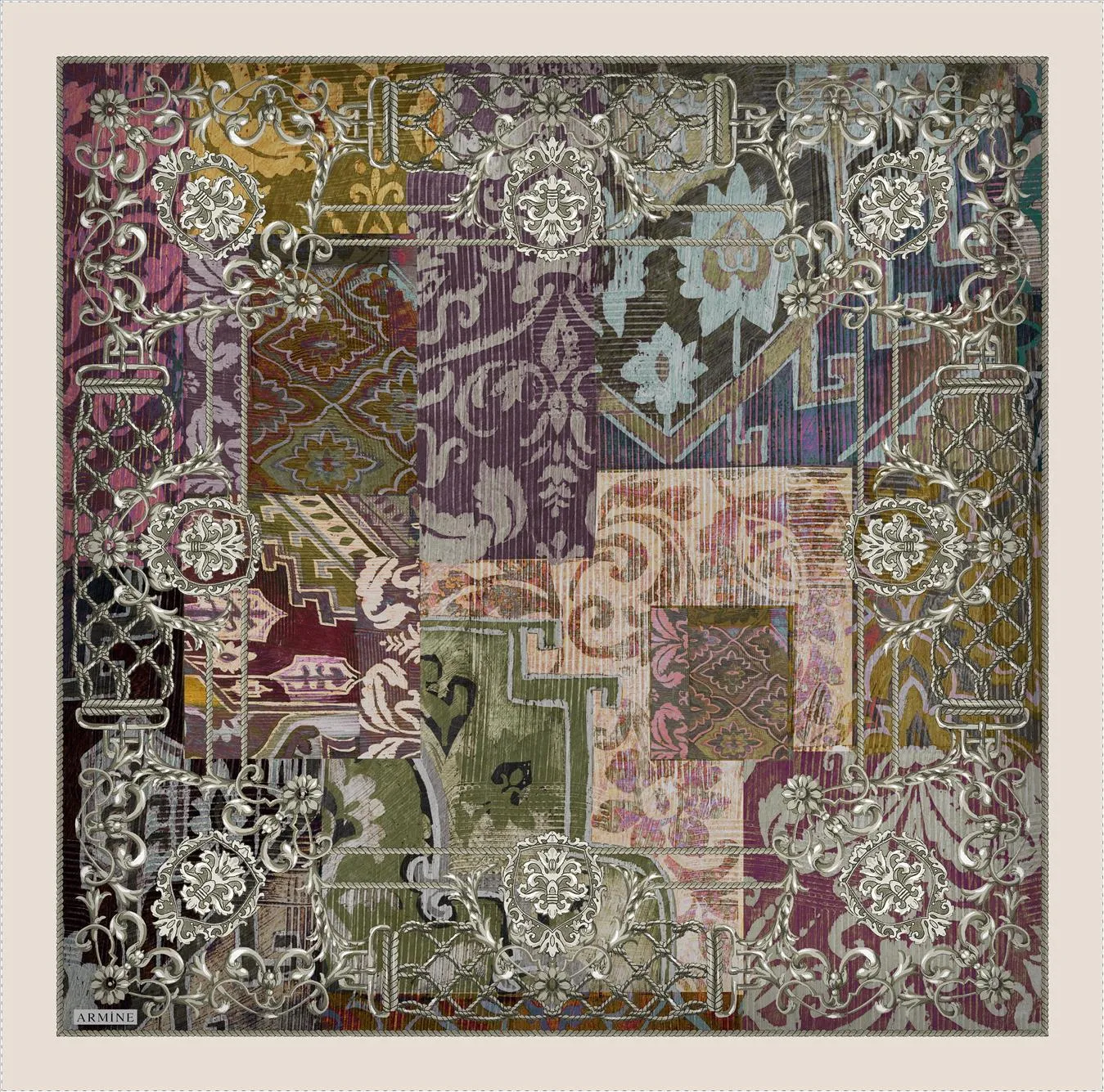 Armine Wati Turkish Silk Scarf No. 27