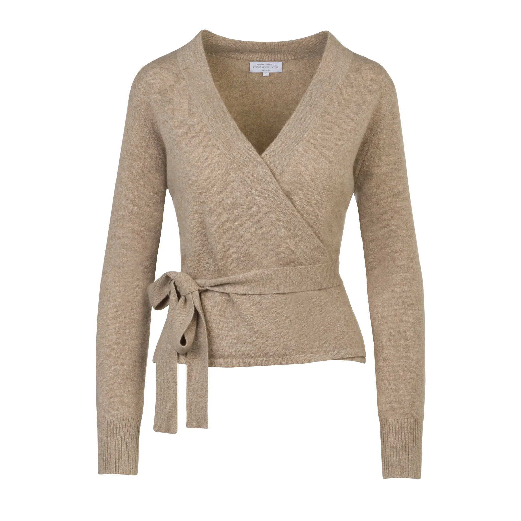 Ballet Wrap Cardigan Oatmeal