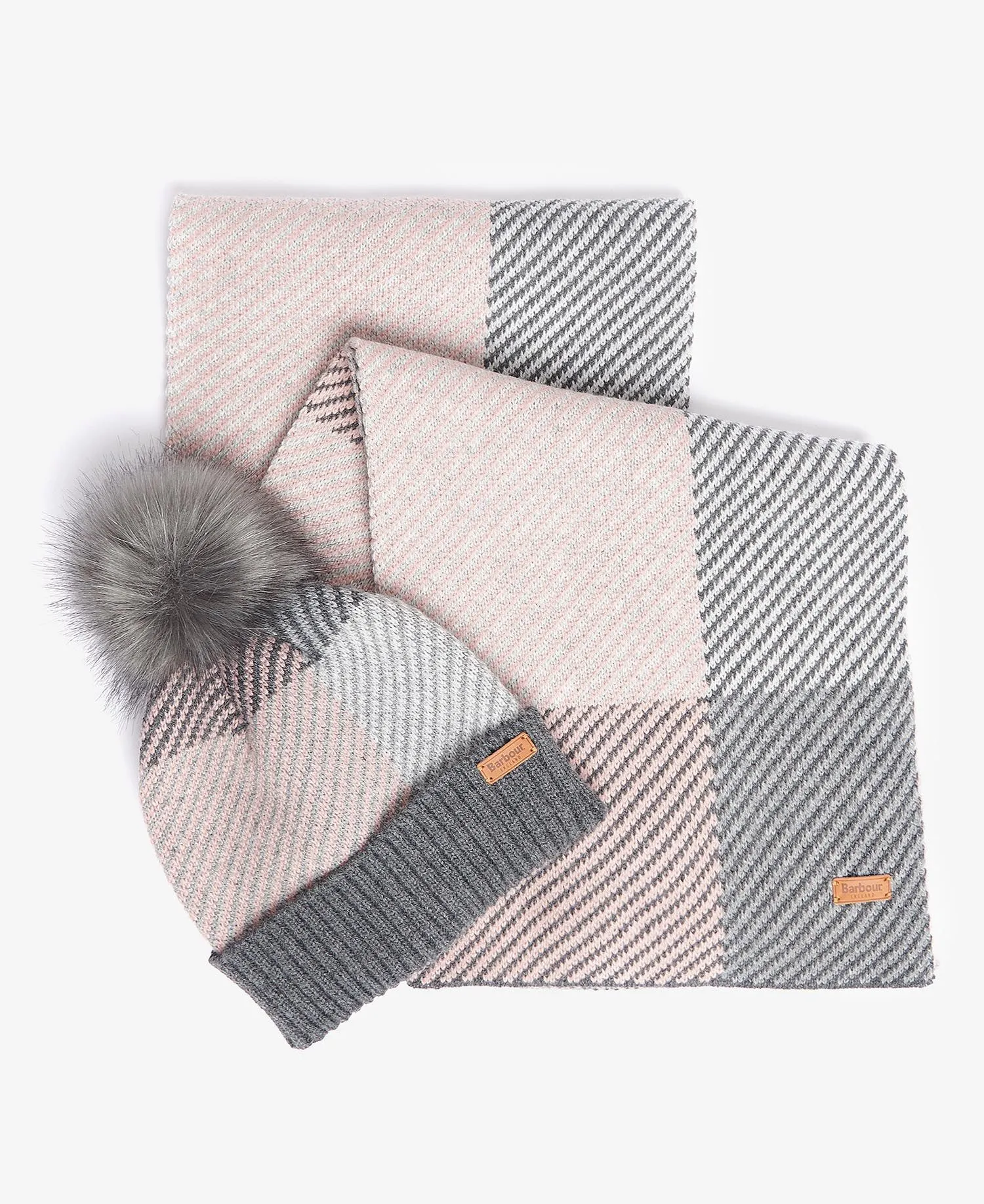 Barbour Nyla Beanie & Scarf Giftset LGS0088