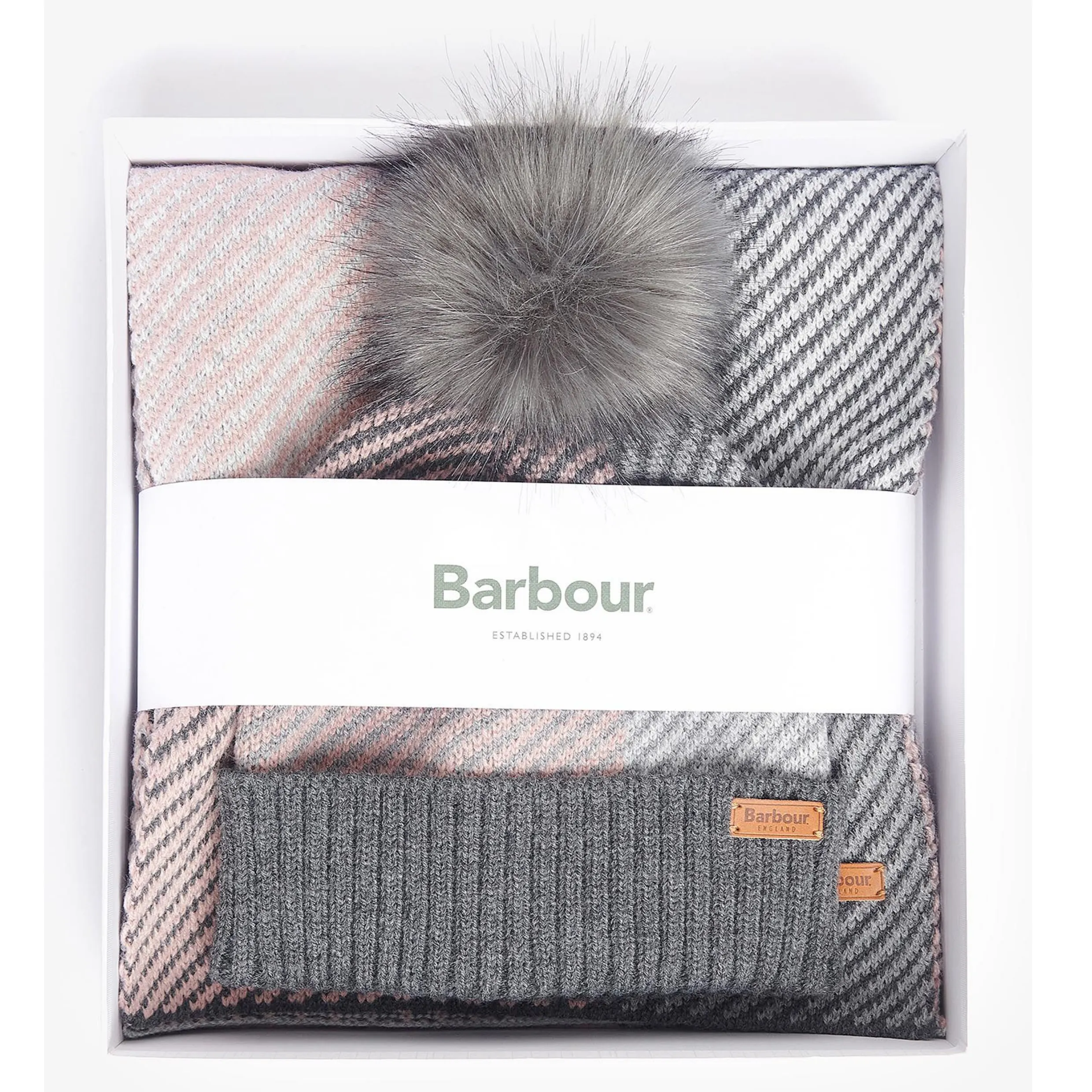 Barbour Nyla Beanie & Scarf Giftset LGS0088