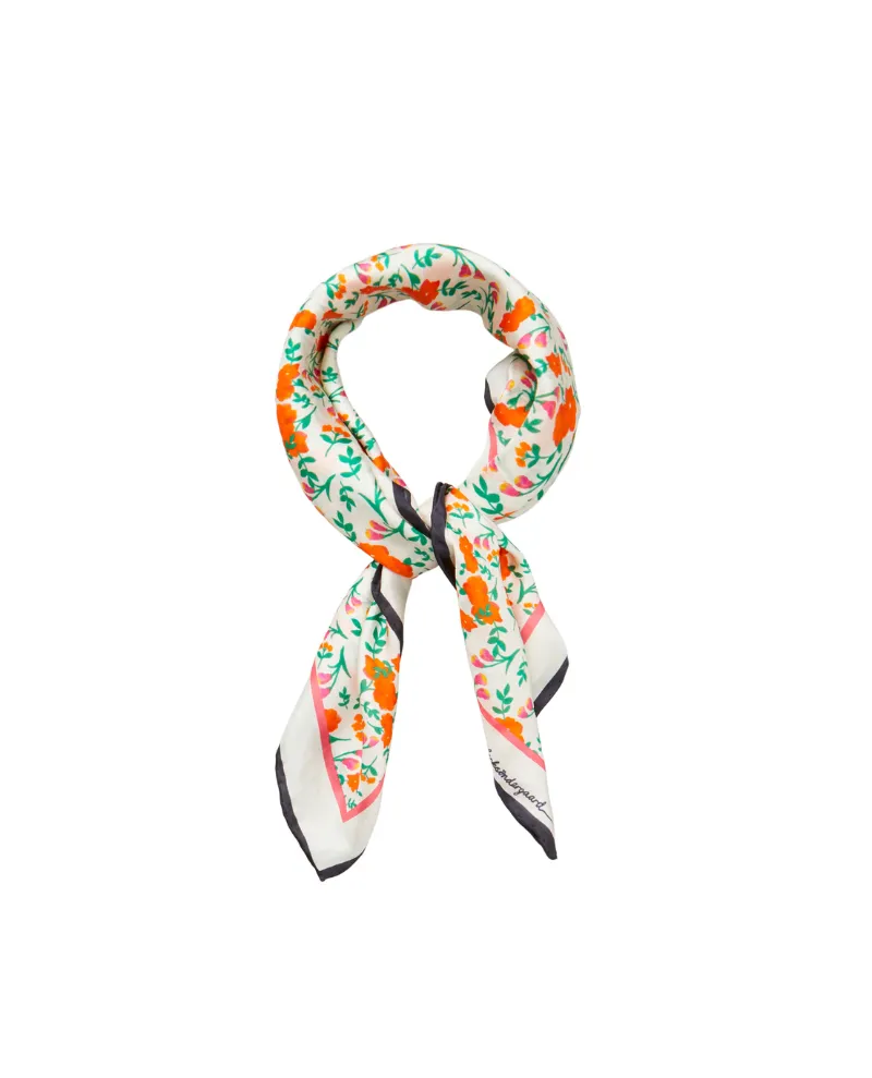 Beck Sondergaard Amelia Birch White Silk Scarf