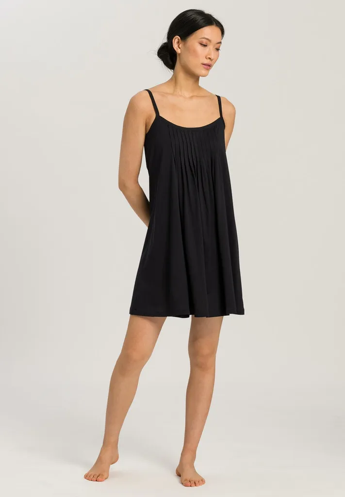 Black Juliet Spaghetti Nightdress