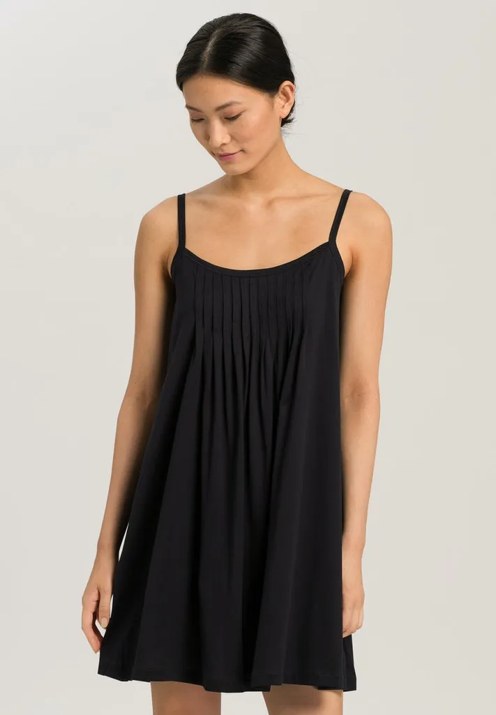 Black Juliet Spaghetti Nightdress