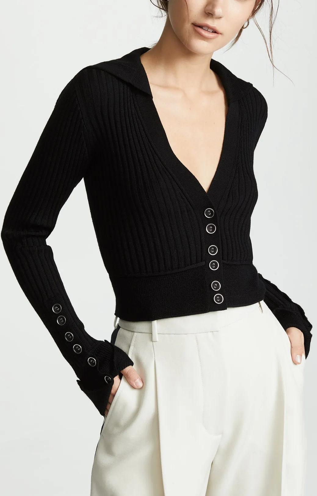 Black Sailor Cardigan