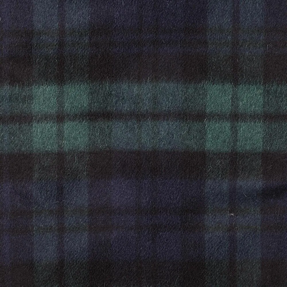 Black Watch Tartan Cashmere Scarf