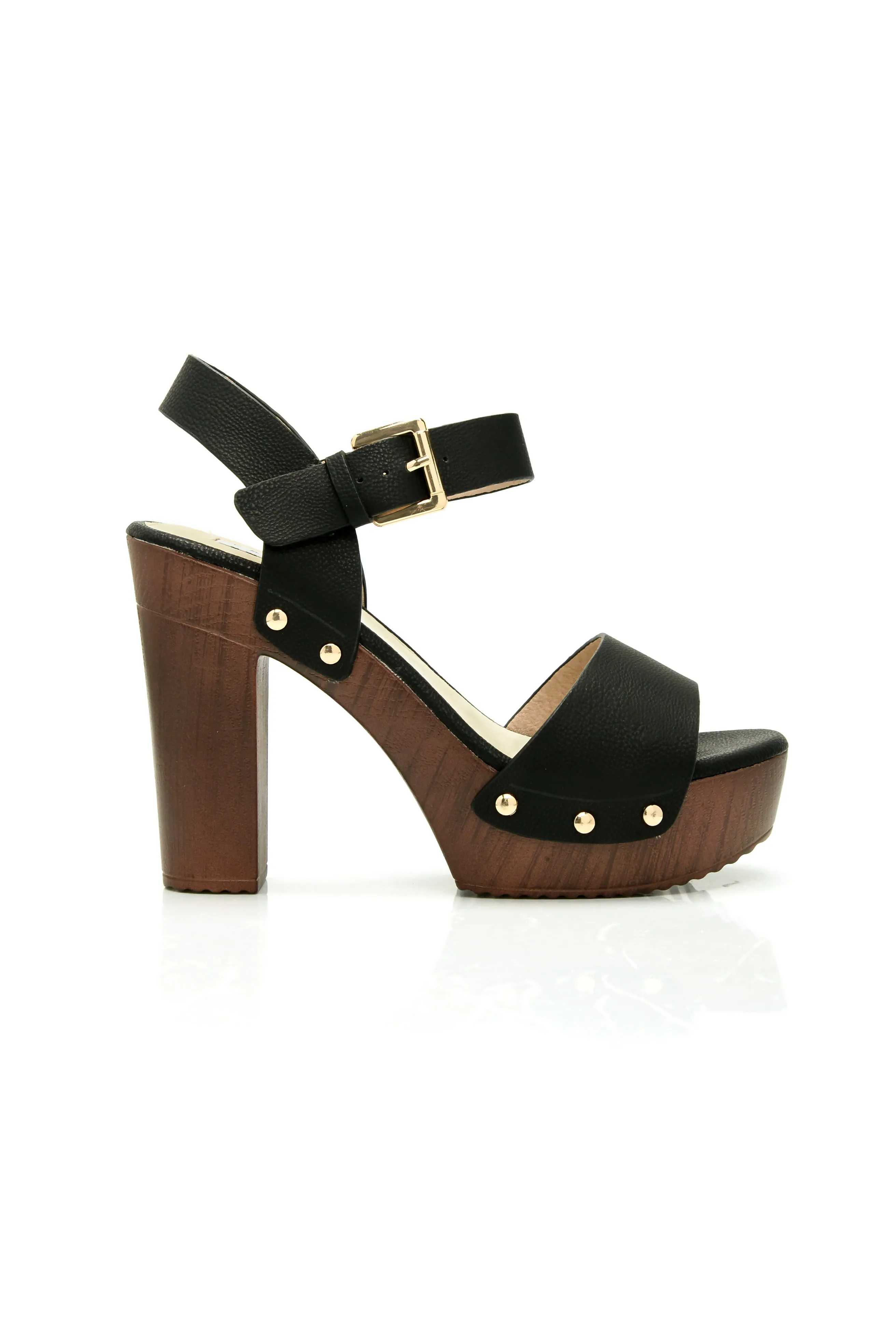 Block Queen Heel - Black