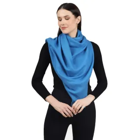 Blue Cashmere Scarf