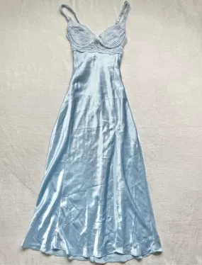 Blue Long Evening Dresses Fashion Party Gowns   fg6695