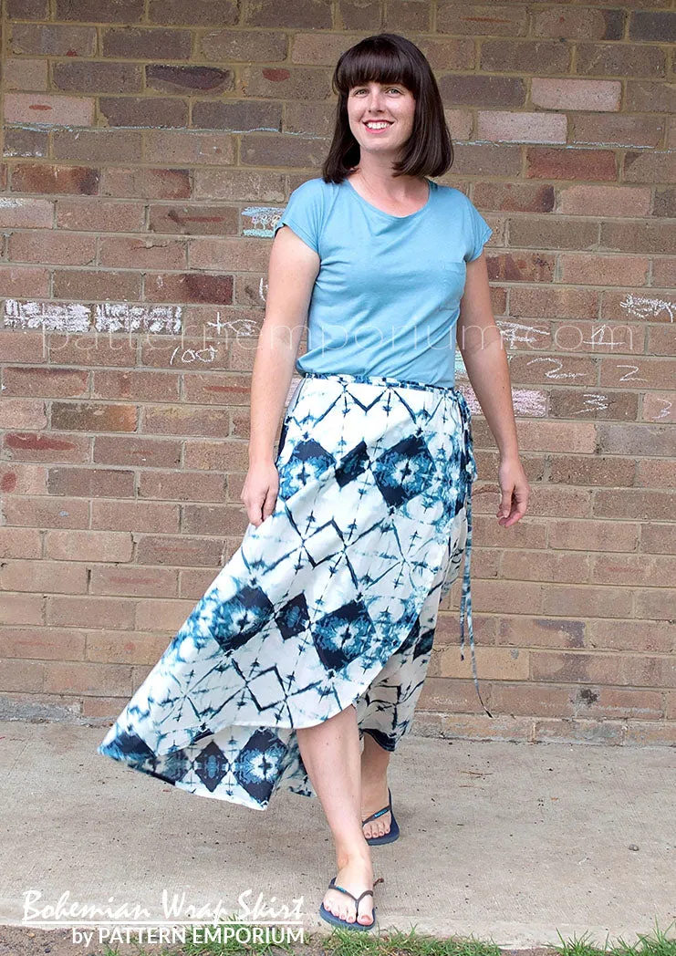 Bohemian Wrap | Skirt Sewing Pattern