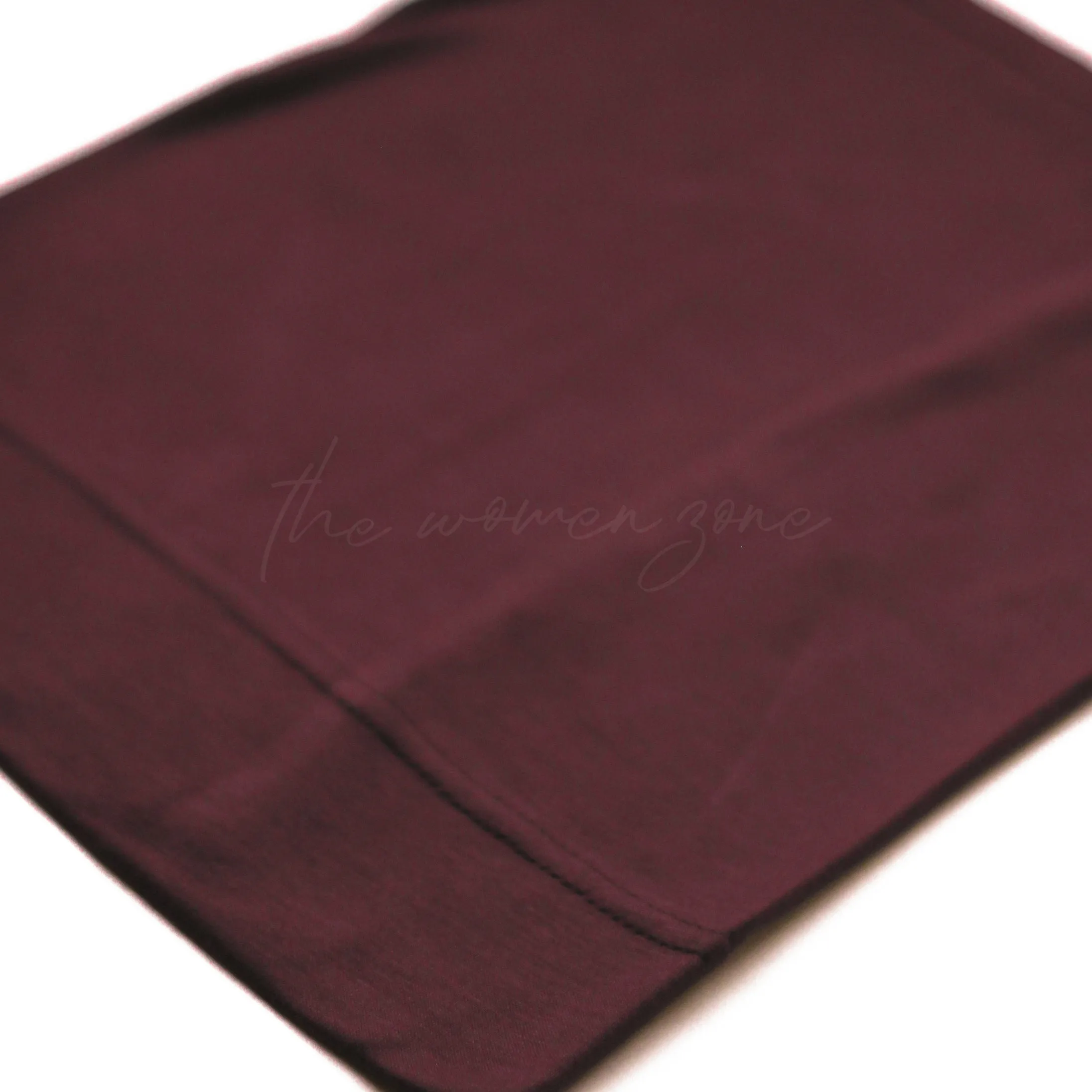 Bonnet Hijab Cap - Dark Maroon