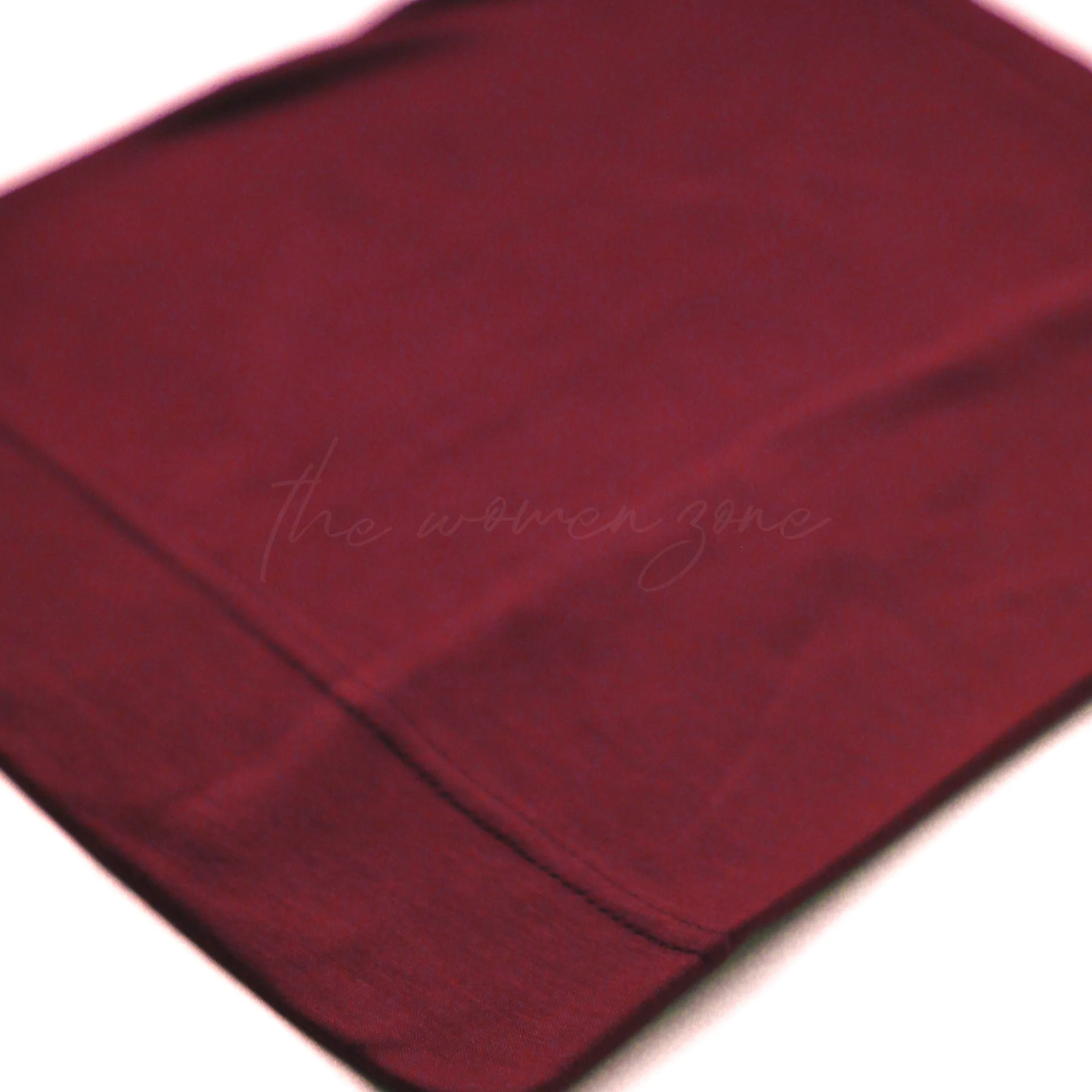 Bonnet Hijab Cap - Maroon