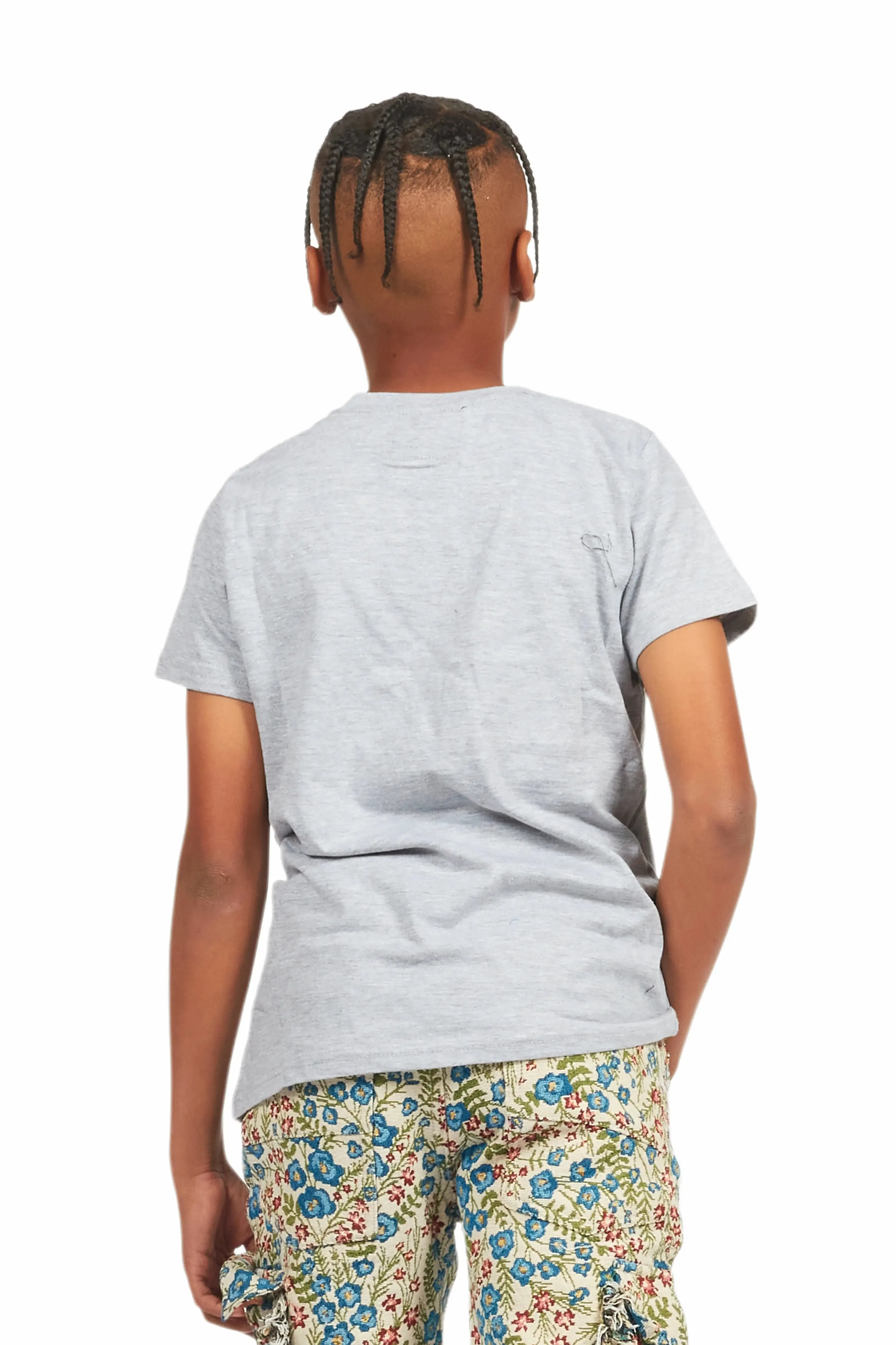 Boys Kait Grey Graphic T-Shirt