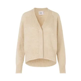 Brook Knit Boxy Cardigan - Parchment