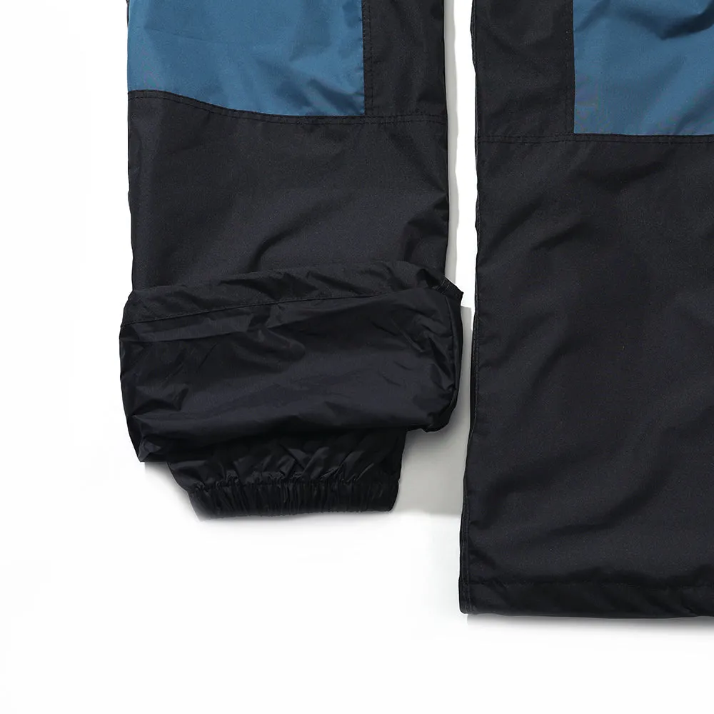 BSRBT FRONT ZP TRACK PANTS PEACOCK BLUE