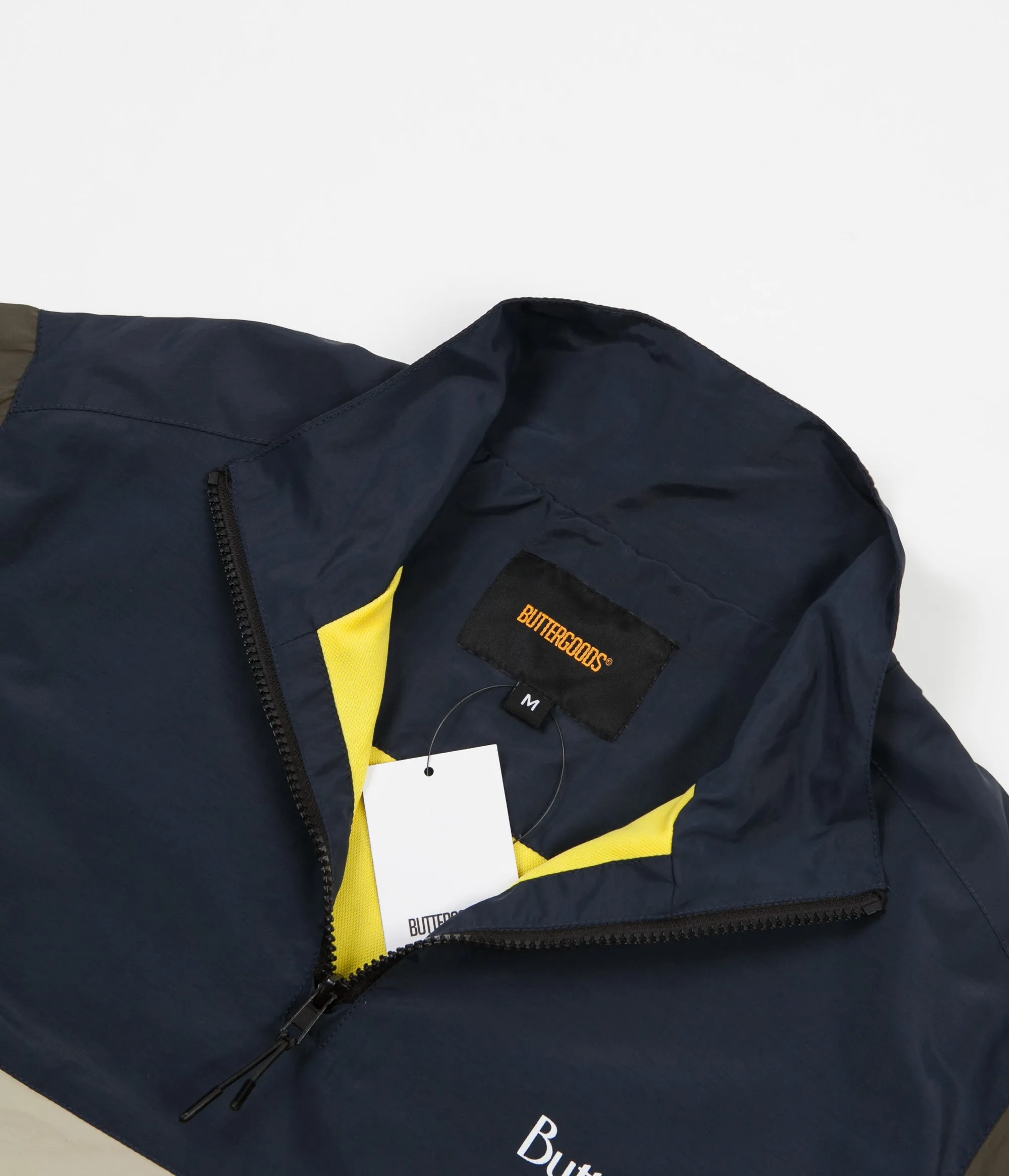 Butter Goods Track Jacket - Navy / Forest / Khaki