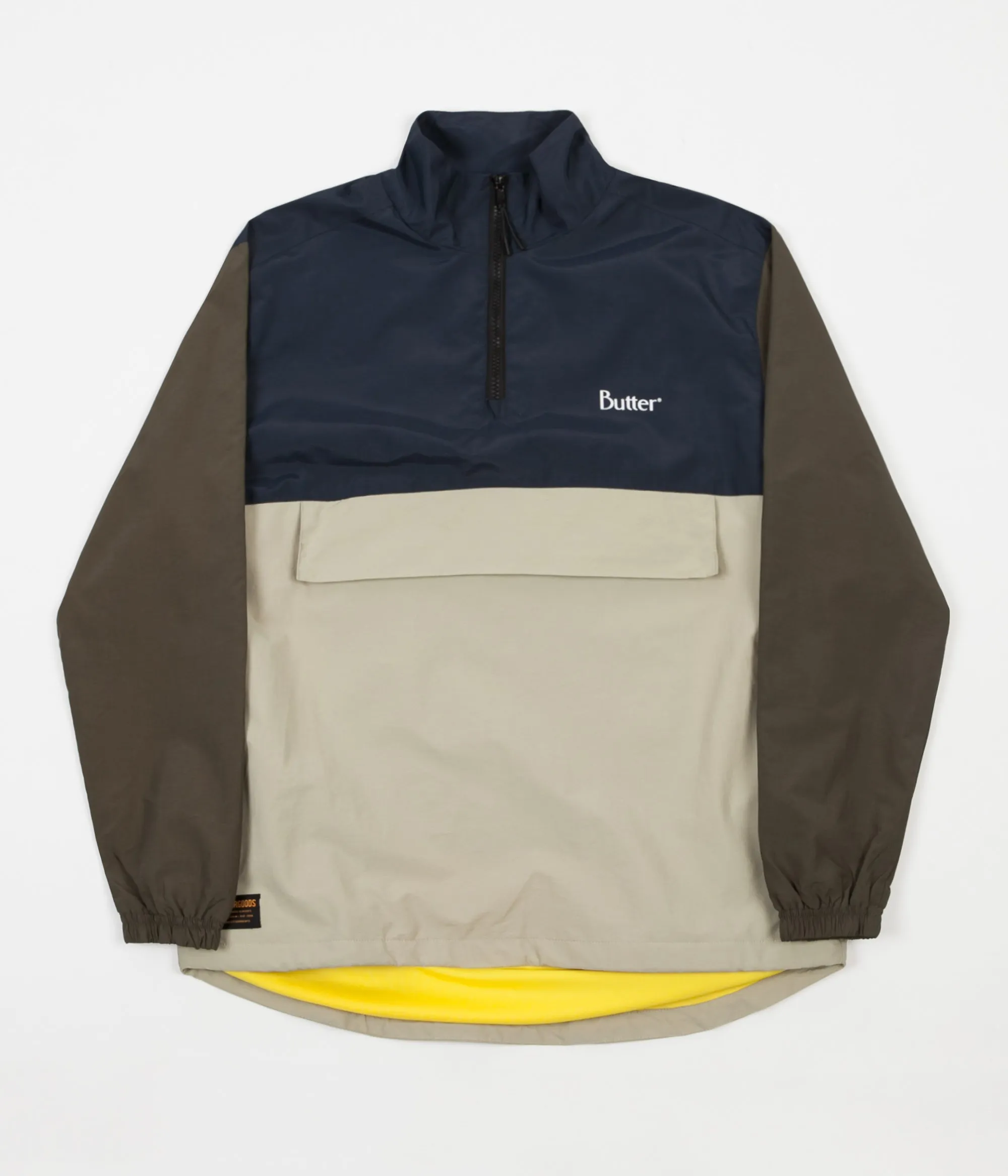 Butter Goods Track Jacket - Navy / Forest / Khaki