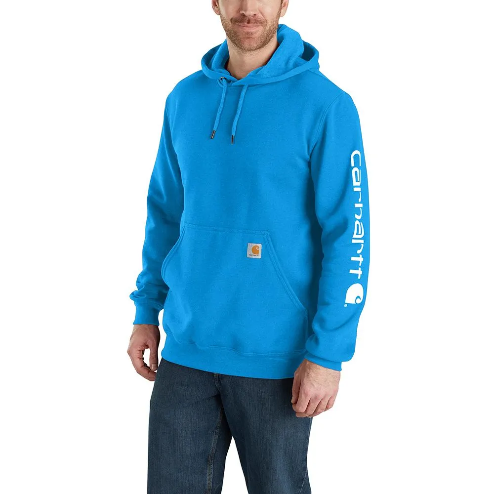 Carhartt Men's Loose Fit Midweight Logo Sleeve Graphic Sweatshirt