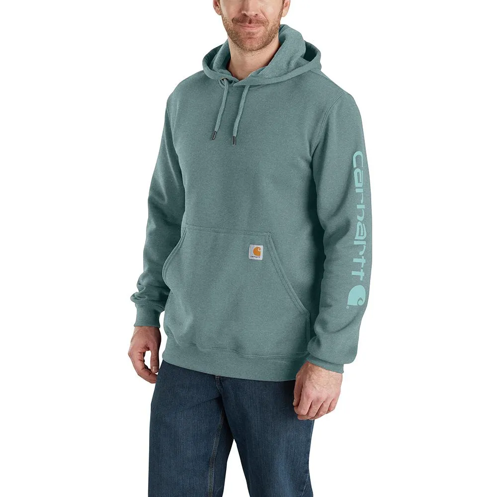 Carhartt Men's Loose Fit Midweight Logo Sleeve Graphic Sweatshirt