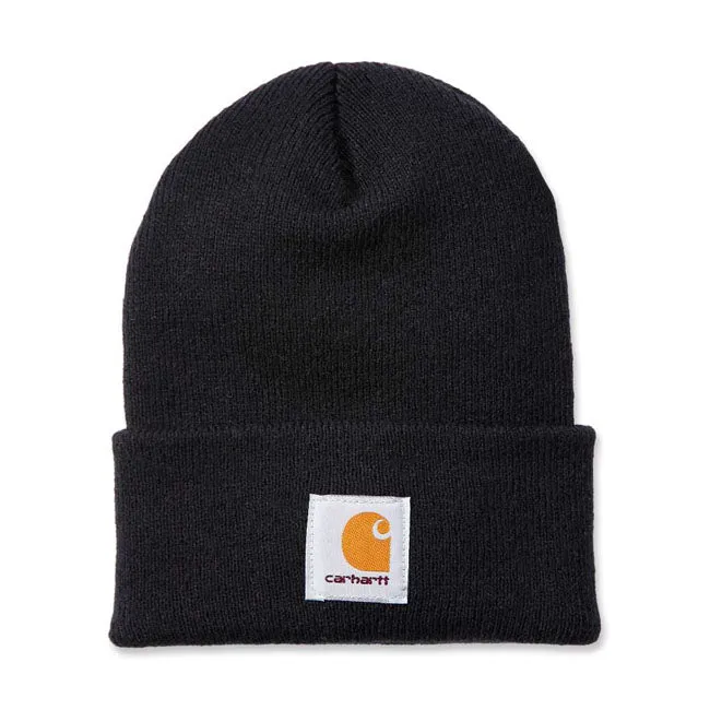 Carhartt Rib Knit Beanie - Black