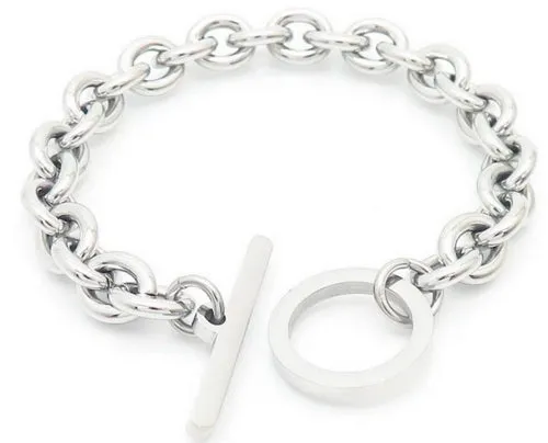 Chunky bar bracelet - silver – Tarnish Proof Jewellery