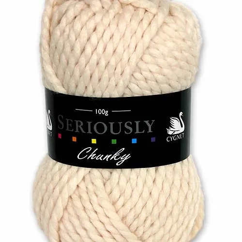 Cygnet Seriously Chunky Yarn - All Colours - Great for Rag Doll Hair