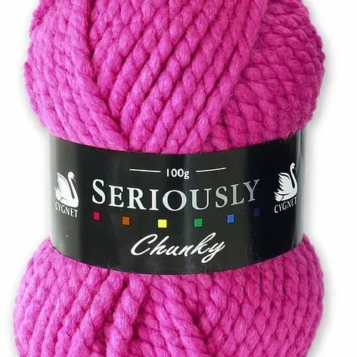 Cygnet Seriously Chunky Yarn - All Colours - Great for Rag Doll Hair