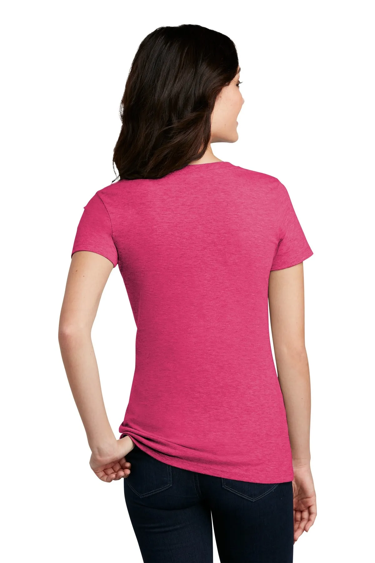 District Women's Perfect Blend CVC Tee. DM108L