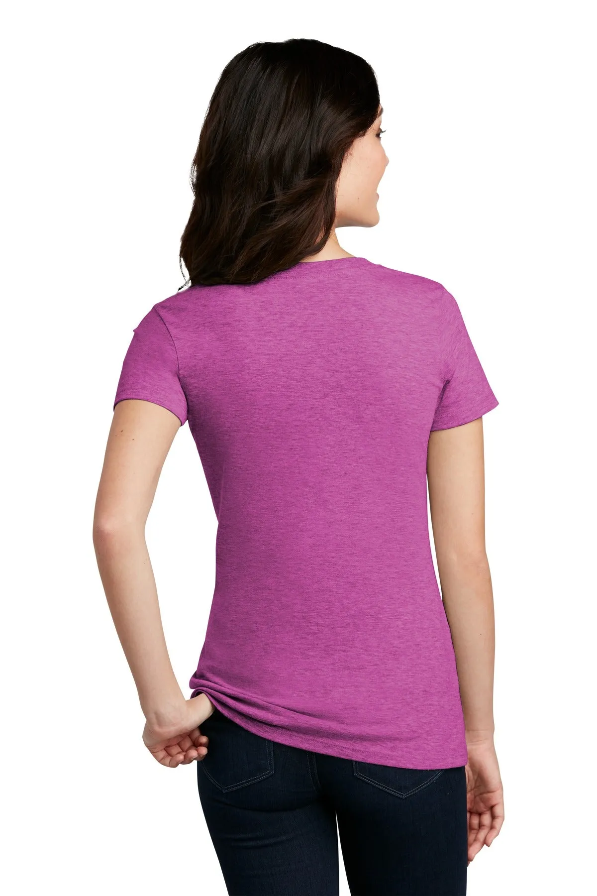 District Women's Perfect Blend CVC Tee. DM108L