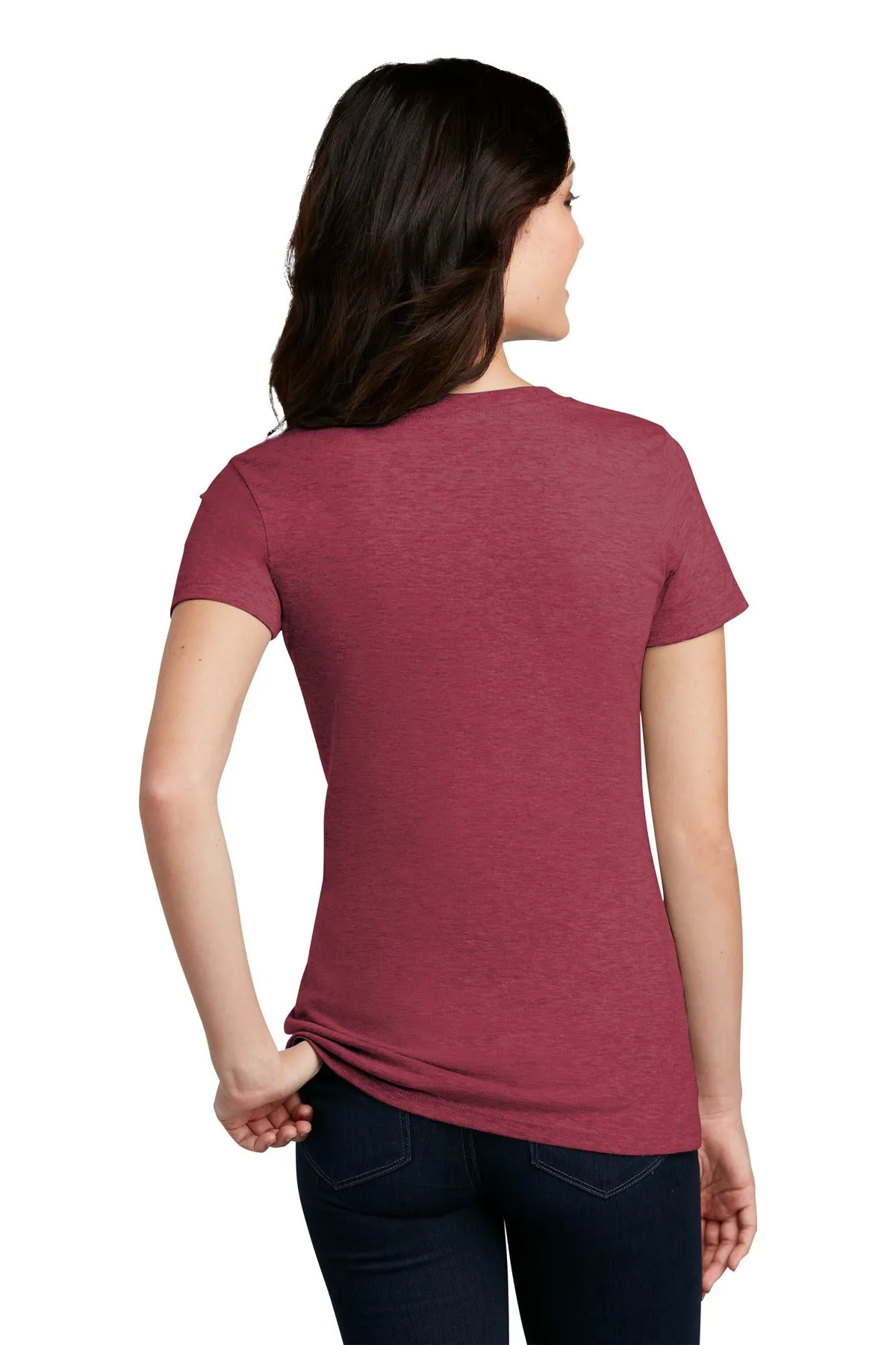 District Women's Perfect Blend CVC Tee. DM108L