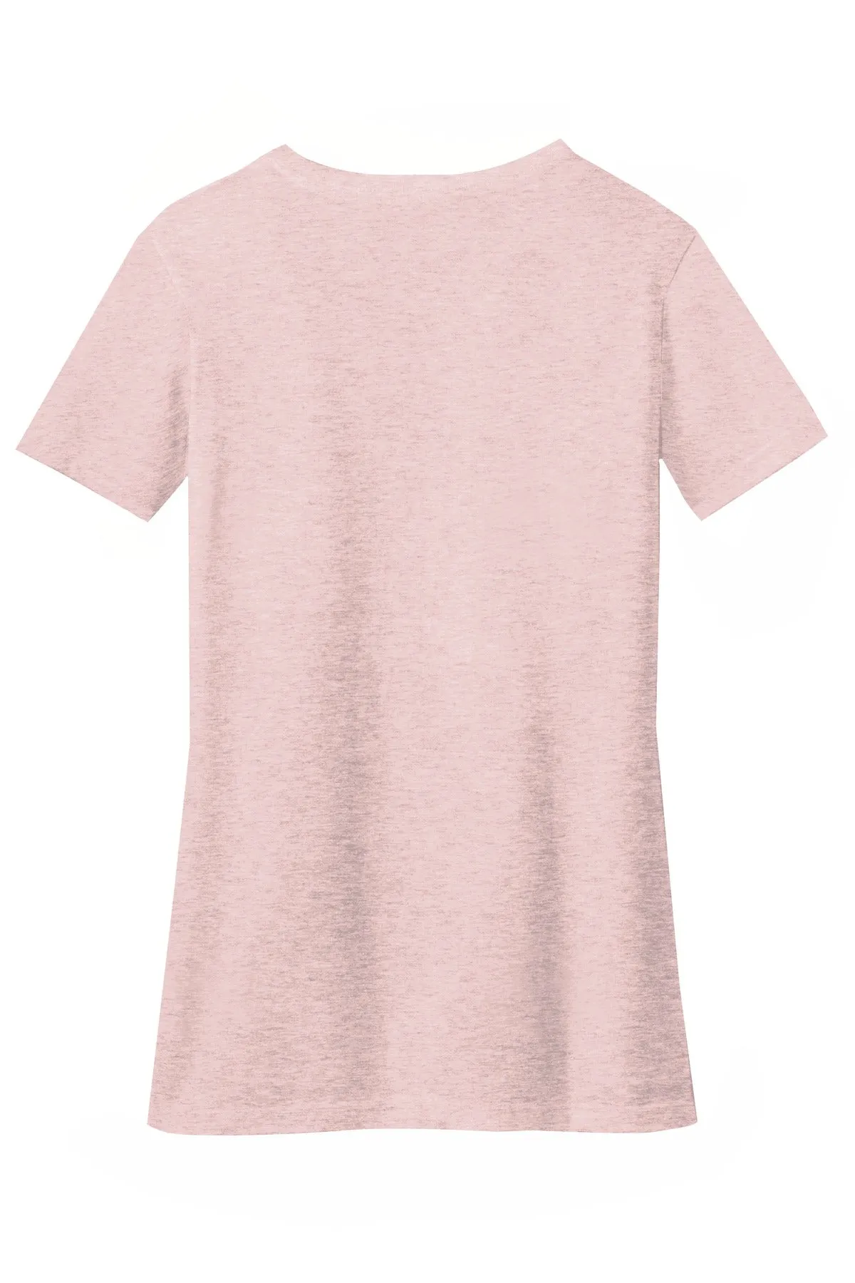 District Women's Perfect Blend CVC V-Neck Tee. DM1190L