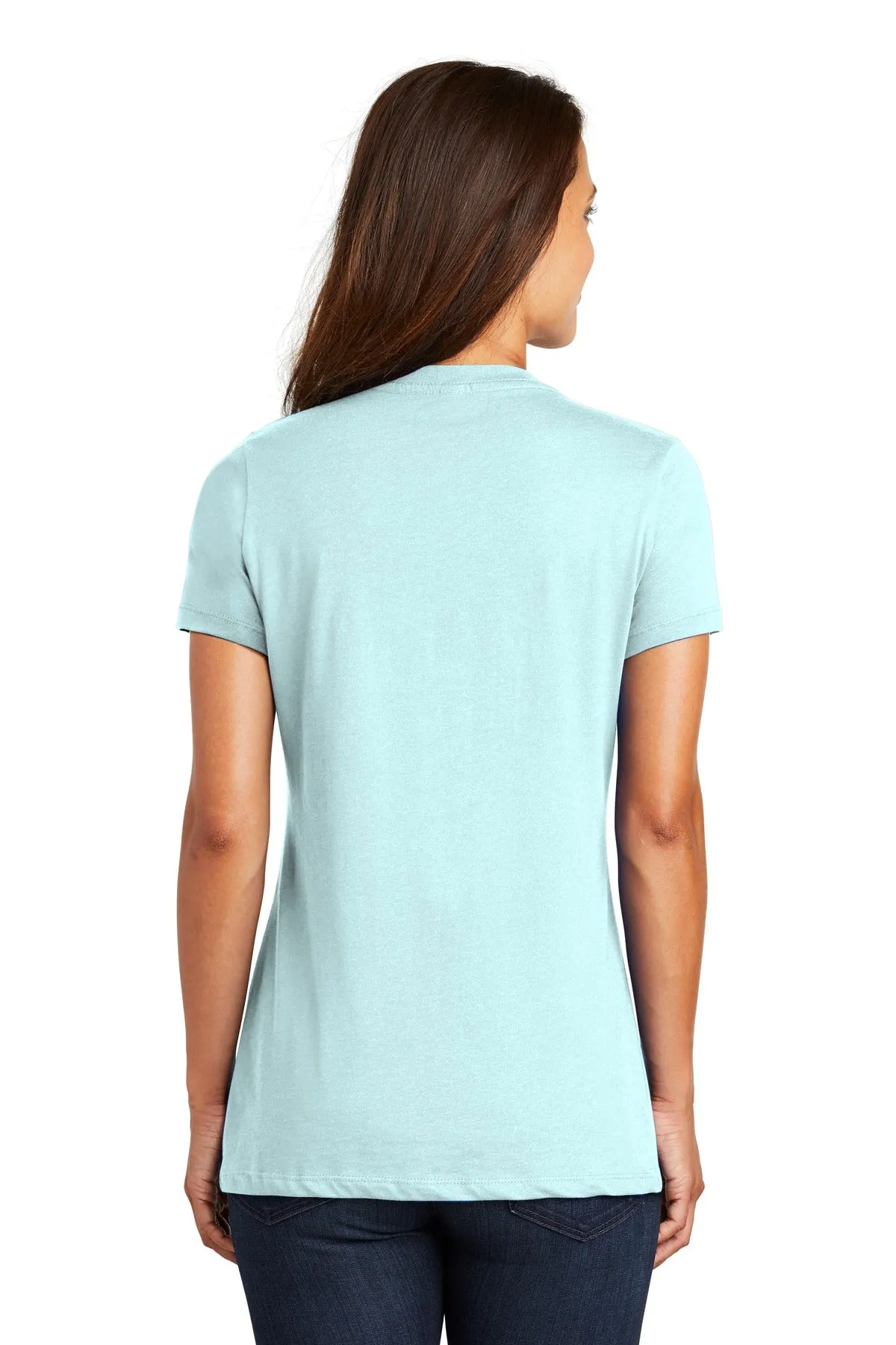 District - Women's Perfect Weight V-Neck Tee. DM1170L