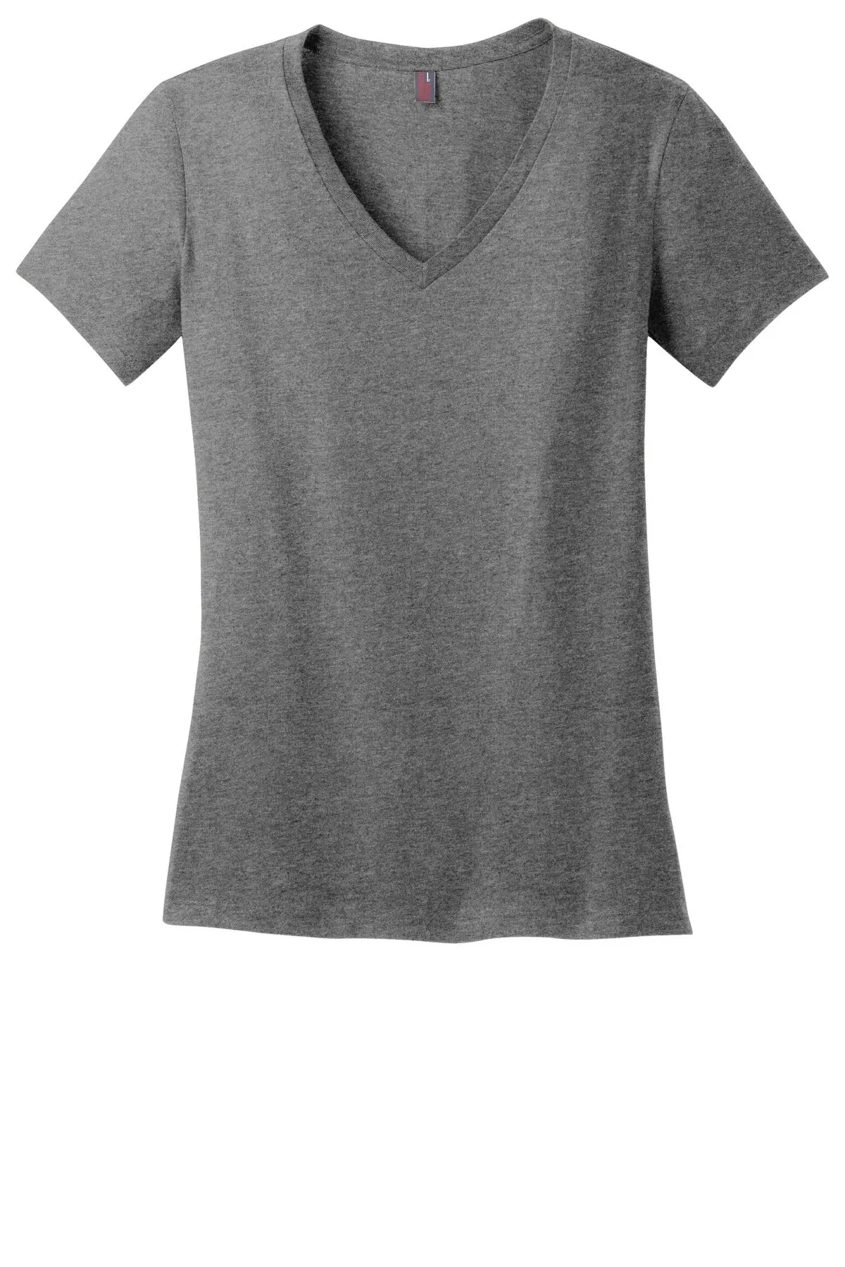 District - Women's Perfect Weight V-Neck Tee. DM1170L