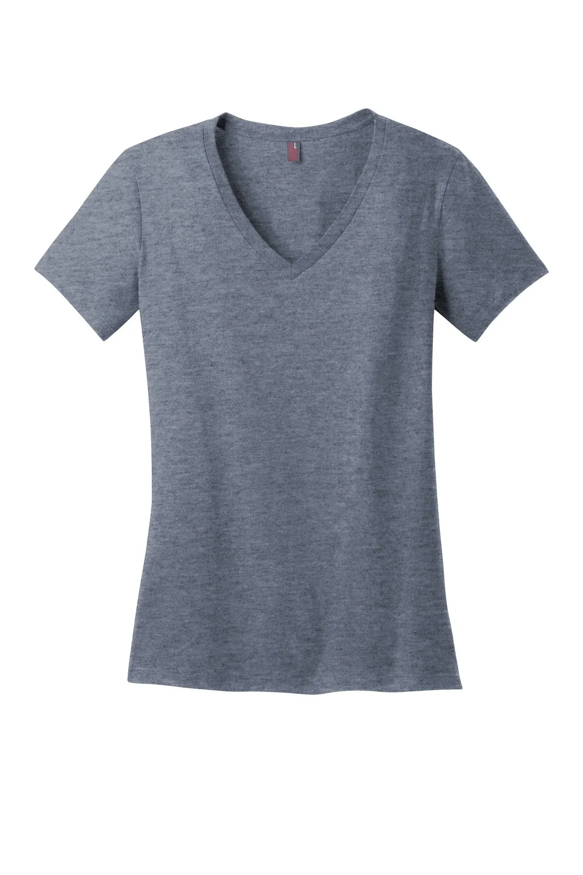 District - Women's Perfect Weight V-Neck Tee. DM1170L