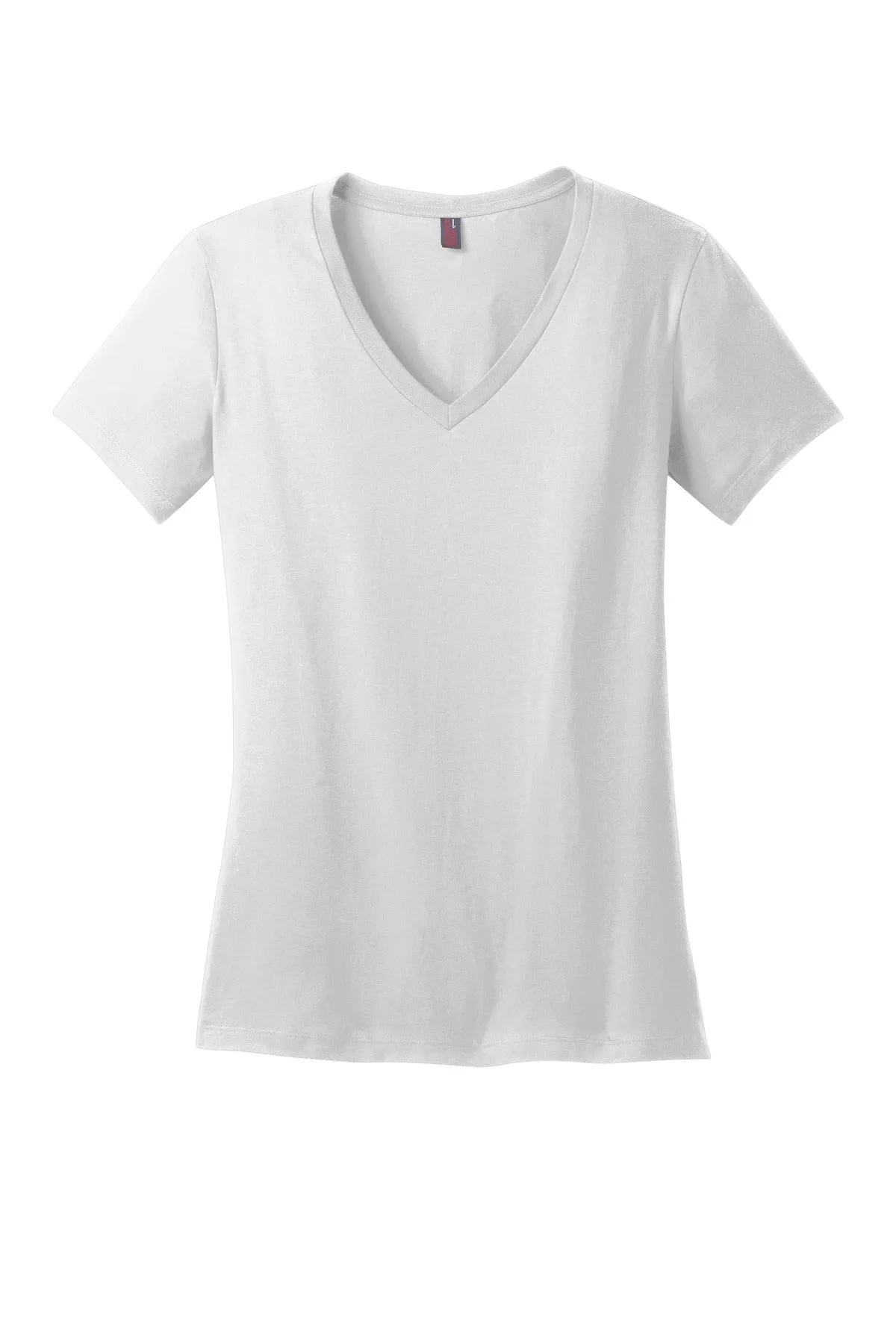 District - Women's Perfect Weight V-Neck Tee. DM1170L