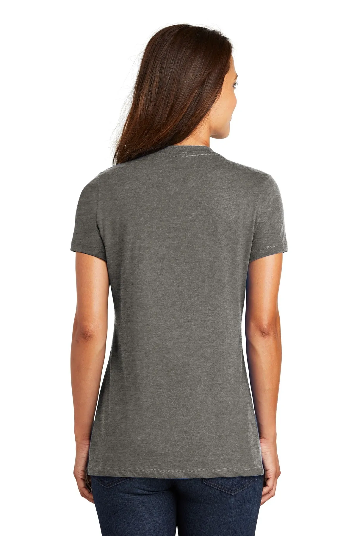 District - Women's Perfect Weight V-Neck Tee. DM1170L