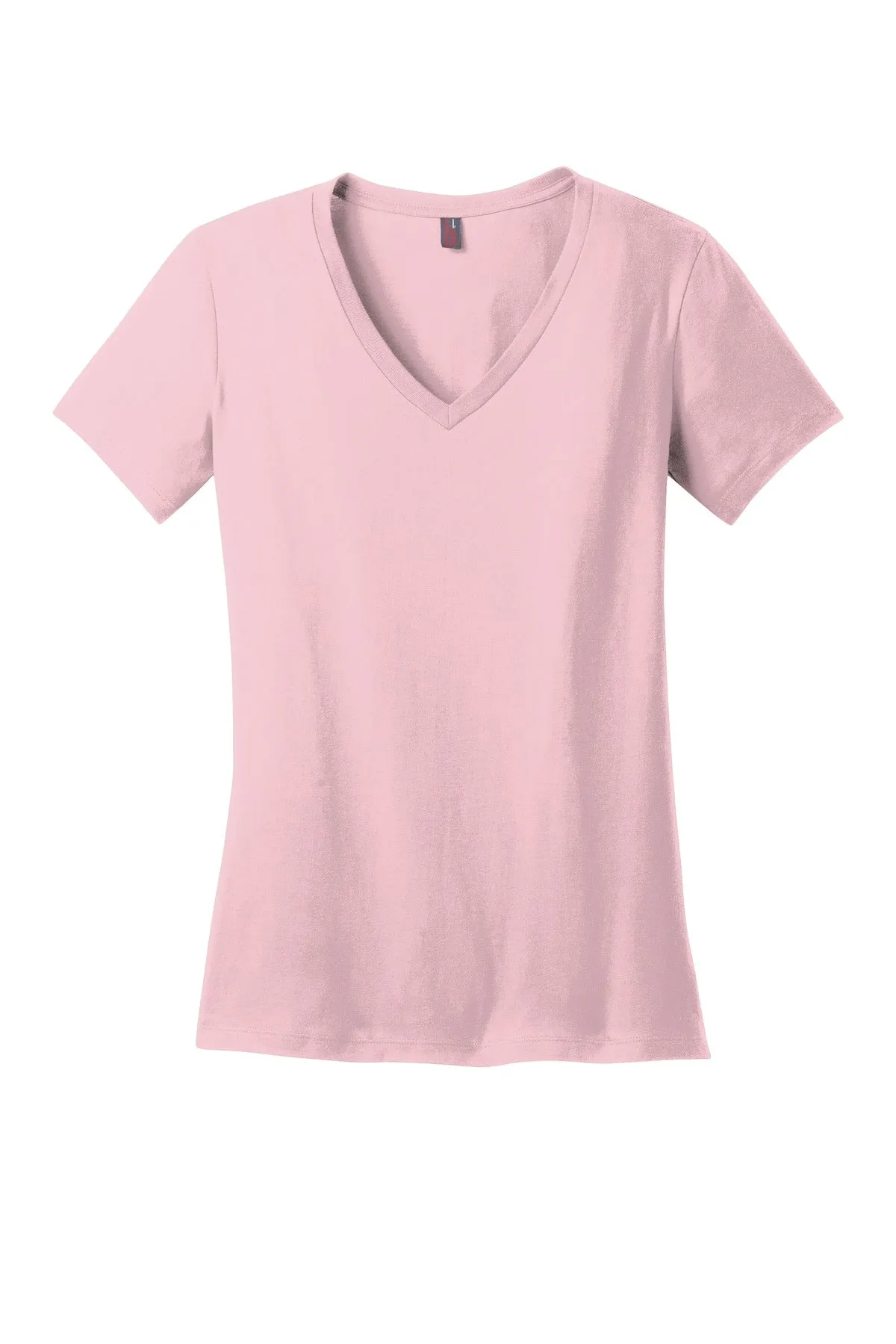 District - Women's Perfect Weight V-Neck Tee. DM1170L