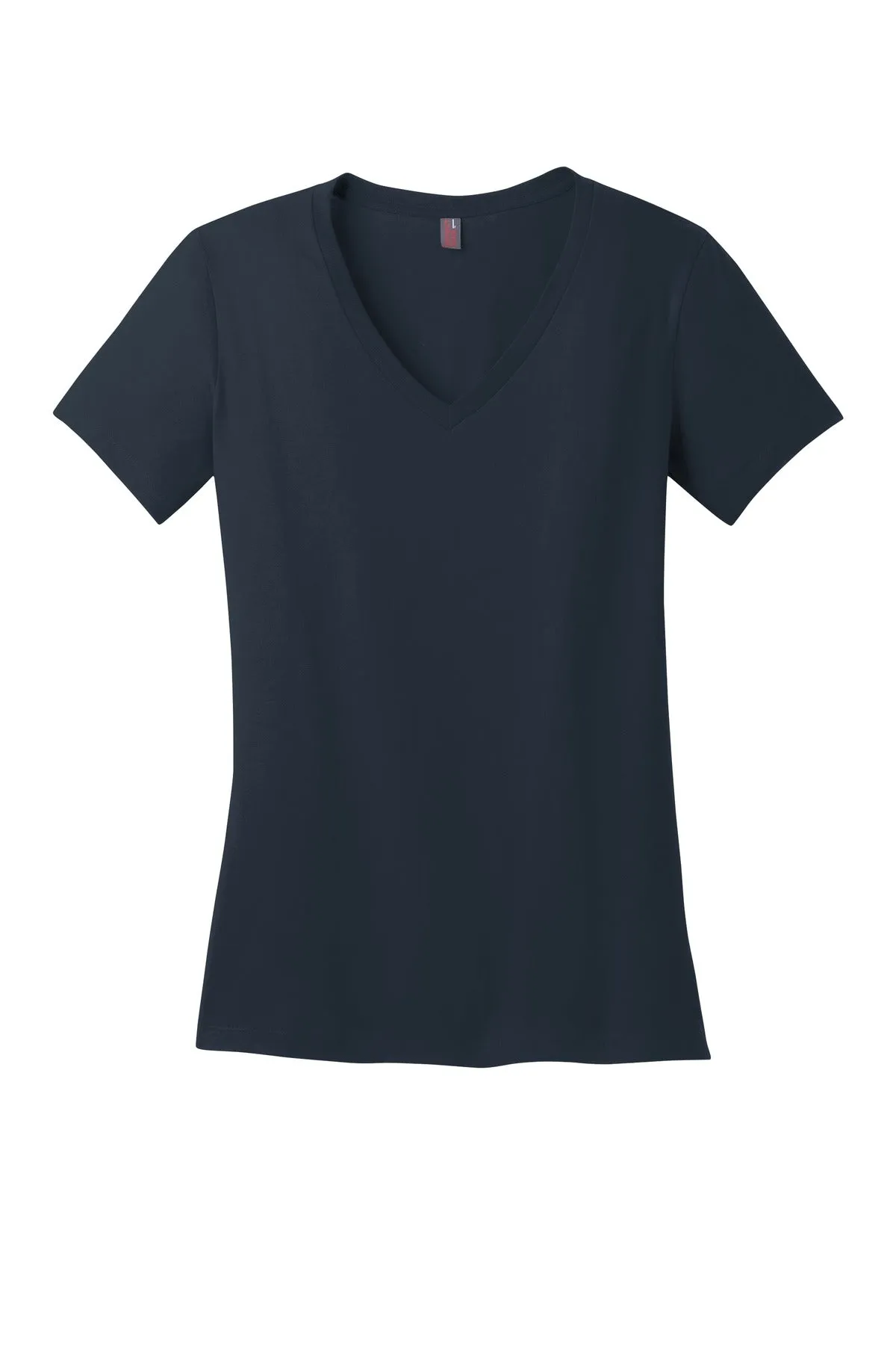 District - Women's Perfect Weight V-Neck Tee. DM1170L