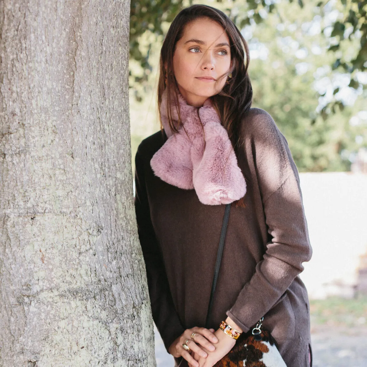 Dusky Abigail Faux Fur Scarf