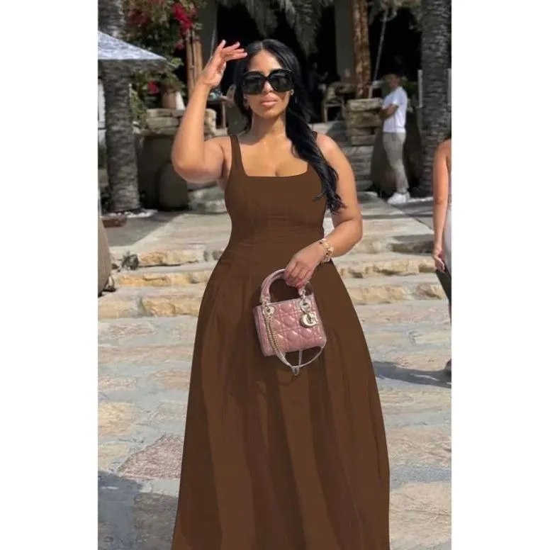 Elegant Boobtube Maxi Dress.