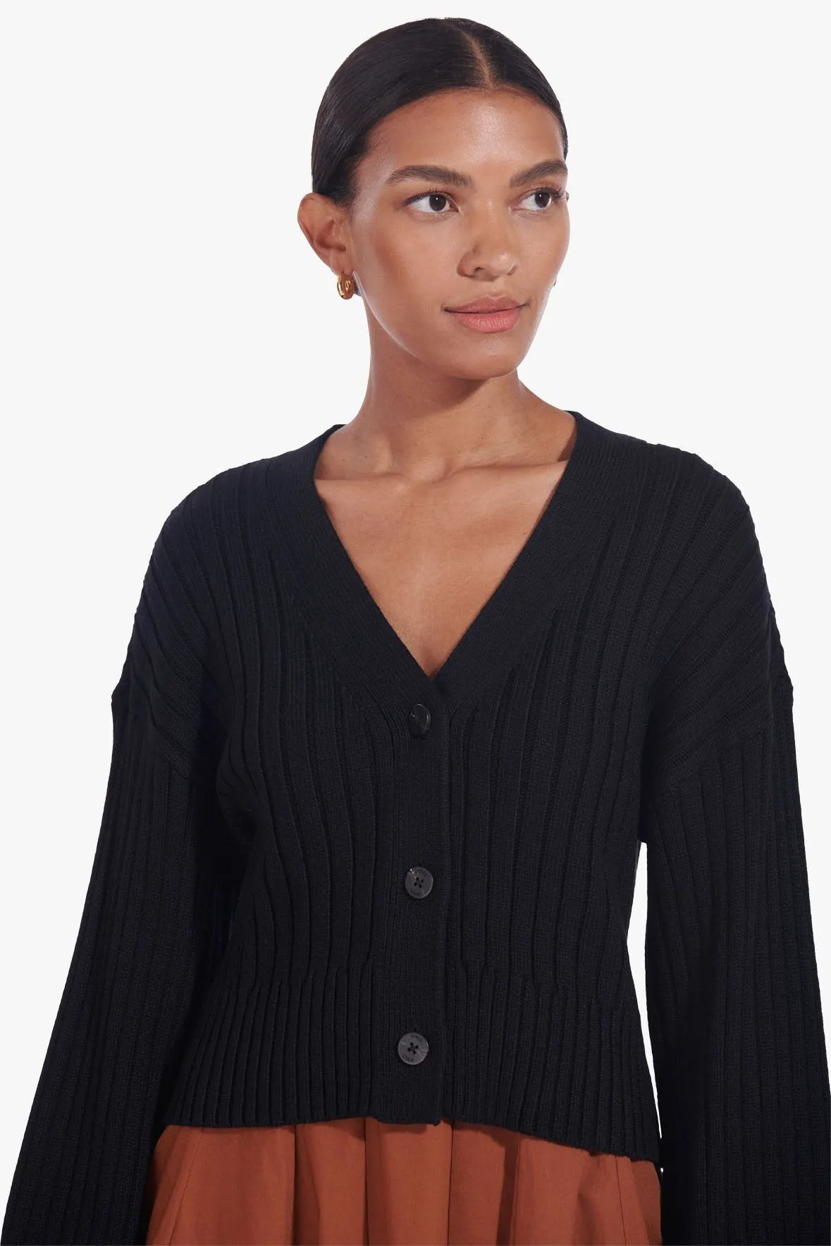 ELOISE CARDIGAN | BLACK