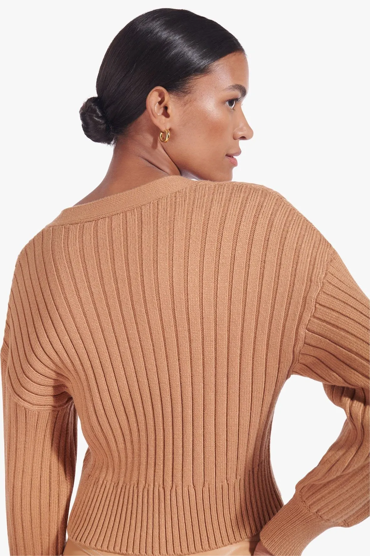 ELOISE CARDIGAN | CAMEL