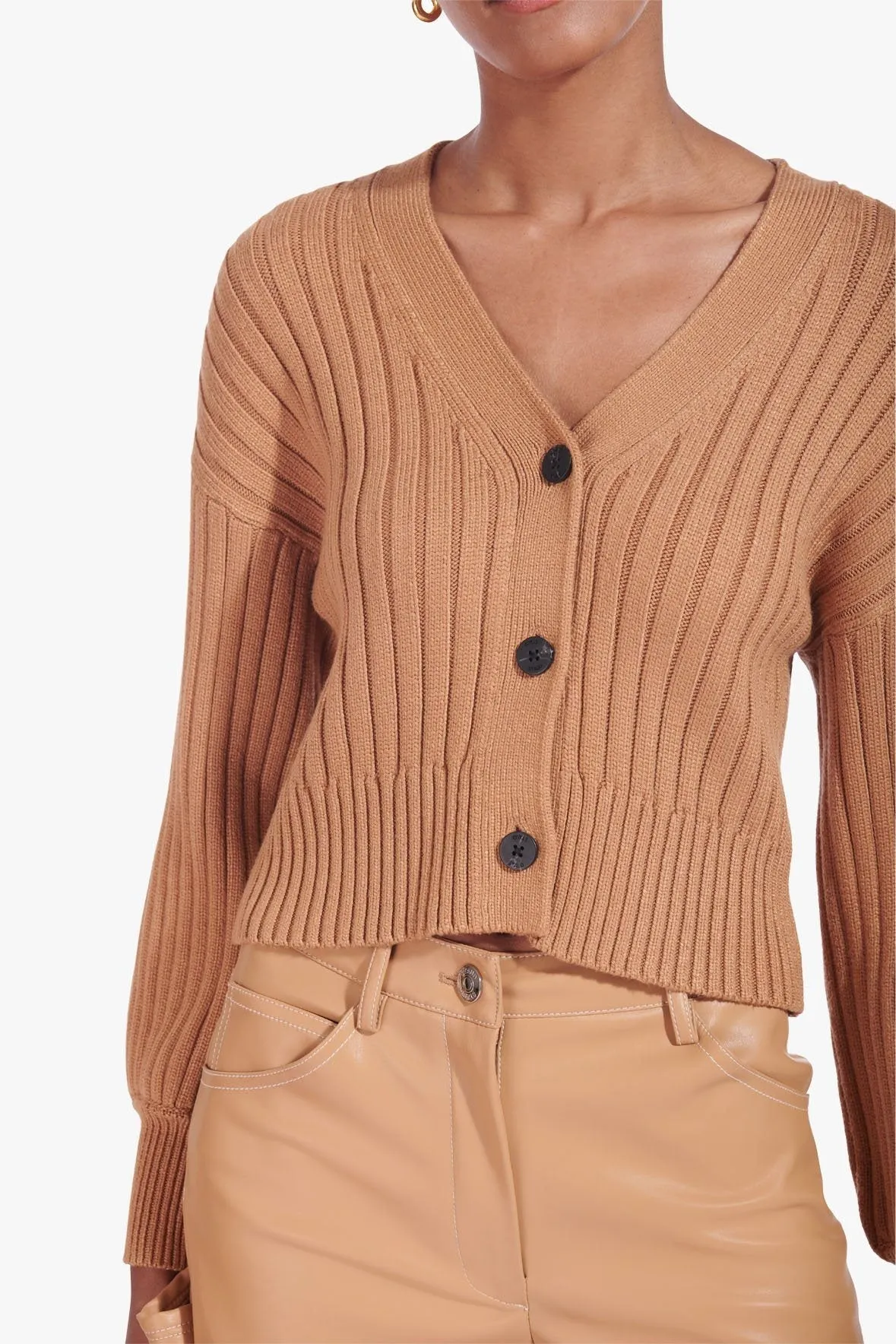 ELOISE CARDIGAN | CAMEL