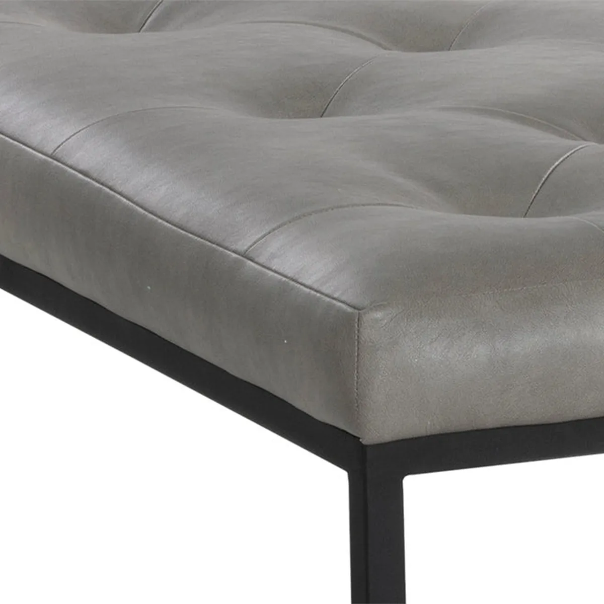 Endall Ottoman Black by Sunpan