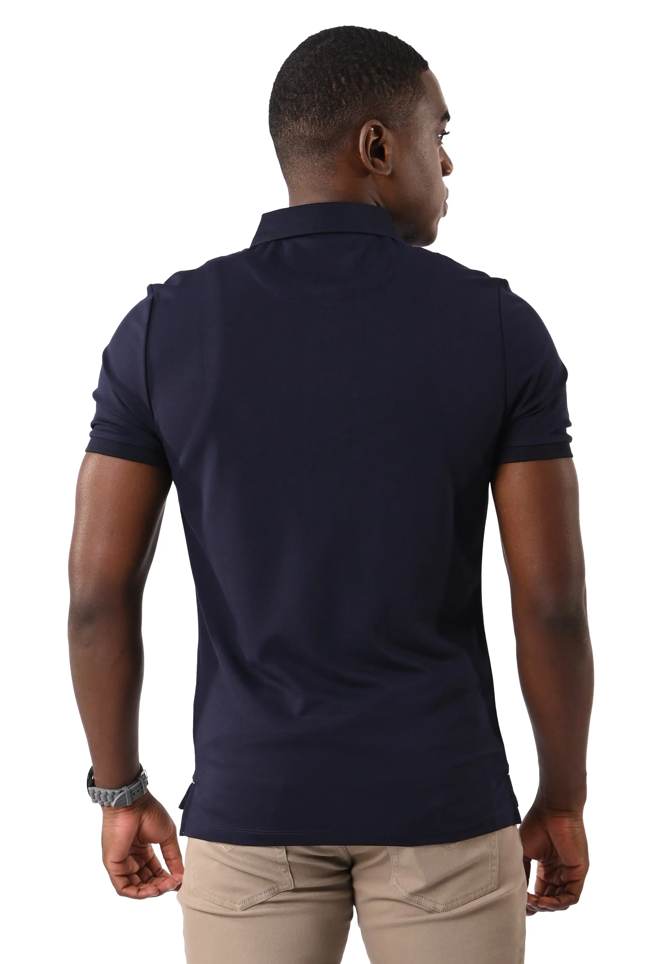 EXHAUST MENS POLO T-SHIRT [SLIM FIT] 1490