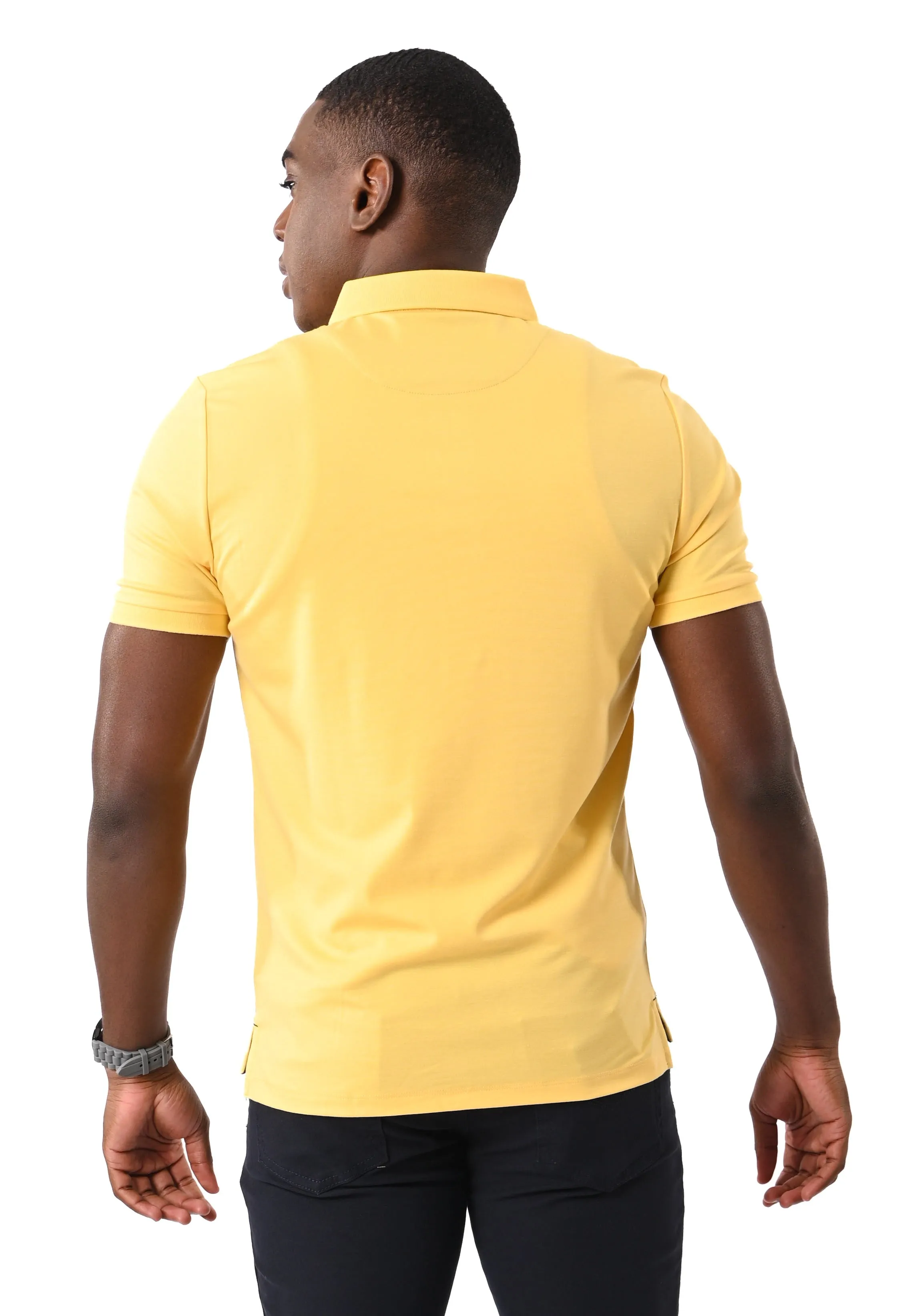 EXHAUST MENS POLO T-SHIRT [SLIM FIT] 1490